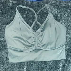 New Gymshark Elevate Sports Bra - Willow Green - M